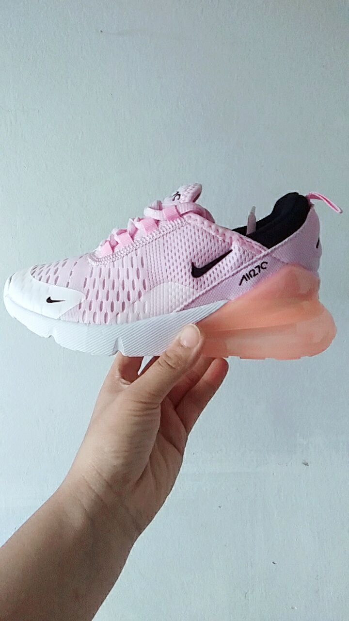 Nike Air Max 270 Pure Pink Shoes For Kids